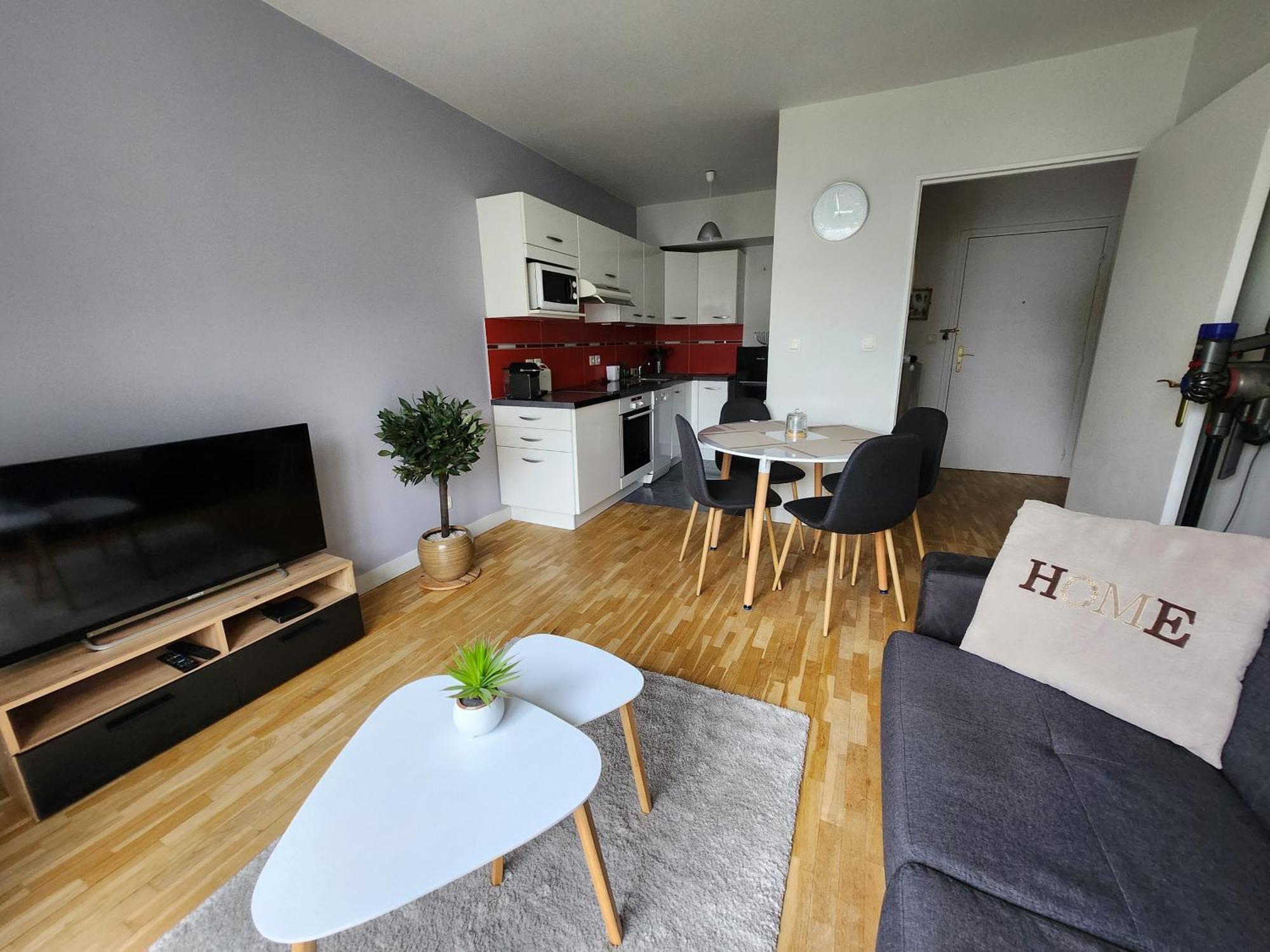 Appartement, Balcon, Parking, 5' Disneyland Montévrain Exterior foto
